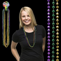 33" Disco Ball Beaded Faceted Necklace